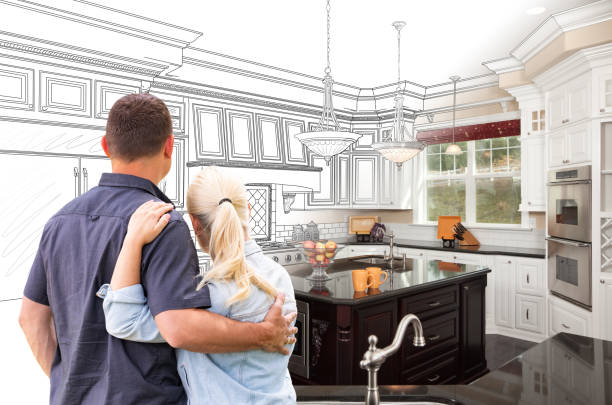 Professional Countertop Replacement technician working in Hellertown, PA
